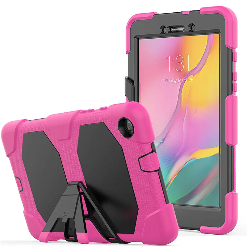 Чехол для Samsung Galaxy Tab A 8,0 SM-T290 SM-T295 T290 T295 T297 чехол Funda противоударный сверхмощный с подставкой подвесная Капа