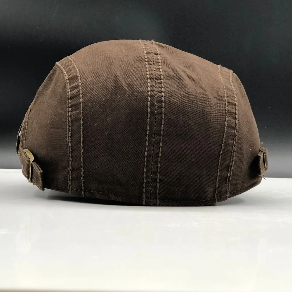 New Casual British Style Unisex Solid Cabbie Hats Caps Newsboy Cap Flat Hat Irish Newsboys Caps For Men And Women