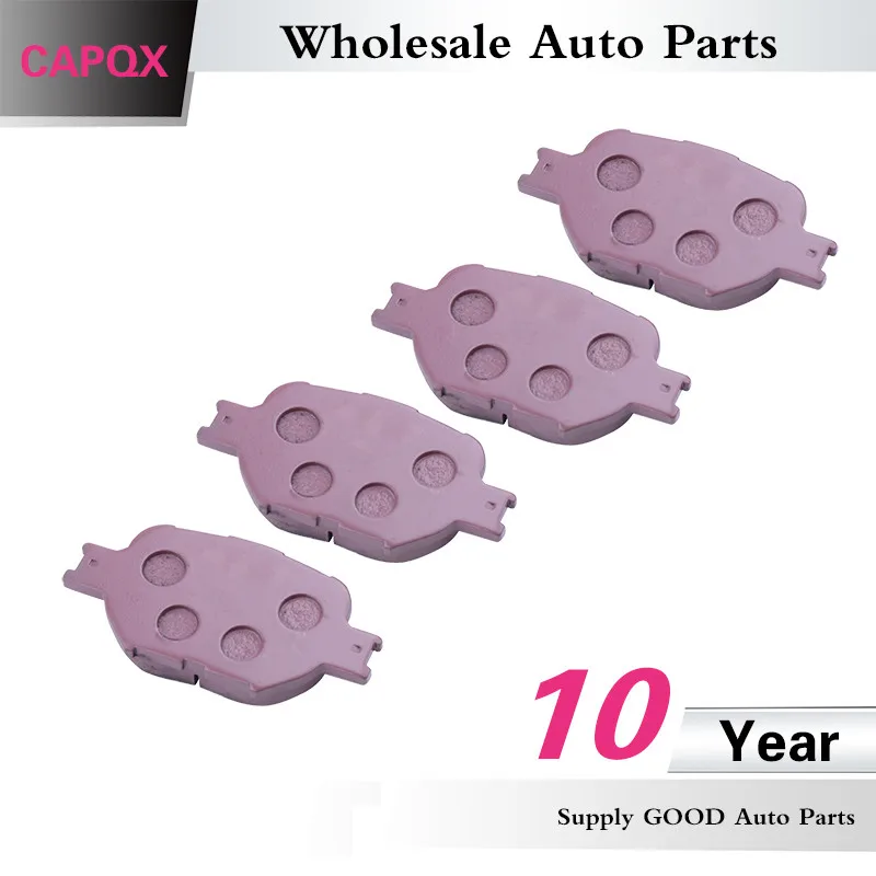 Передняя тормозная колодка CAPQX 04465 21030 0446521030 для COROLLA ALTIS SED/WG ZZE122 2005 2006 2007 SCION TC 2004 2008