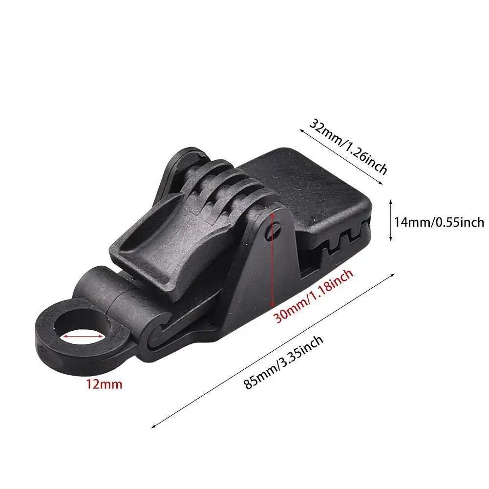 

1PCS Canopy Tent Clip Awning Clip Large Canopy Tent Emergency Hiking Camping Equipment Camping Clip Survival Plastic O4B1
