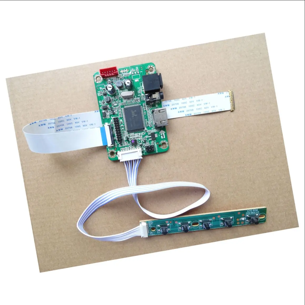 

ЖК-дисплей для светодиодных ламп, совместимый с hdmi-n45, 11,6 дюйма, 1366 × 768