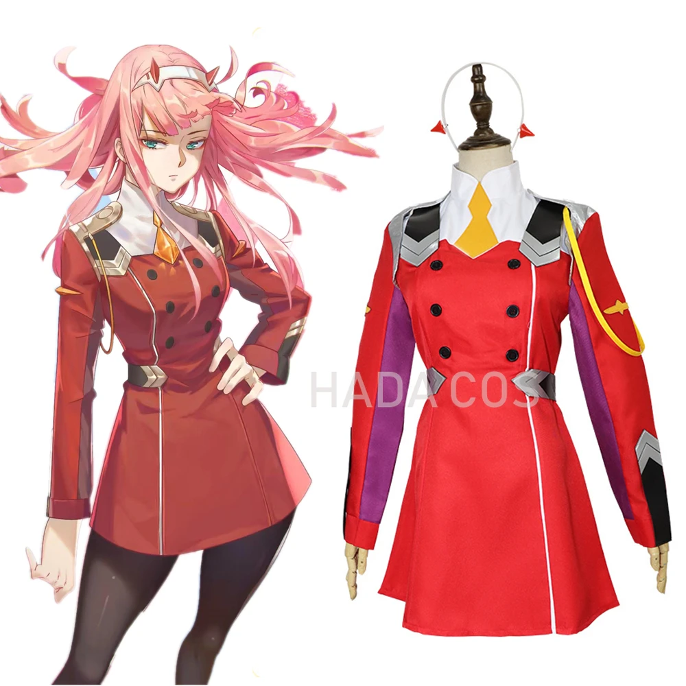 Аниме DARLING в FRANXX 02 ноль два женское платье Косплэй костюм товара 002 Хэллоуин