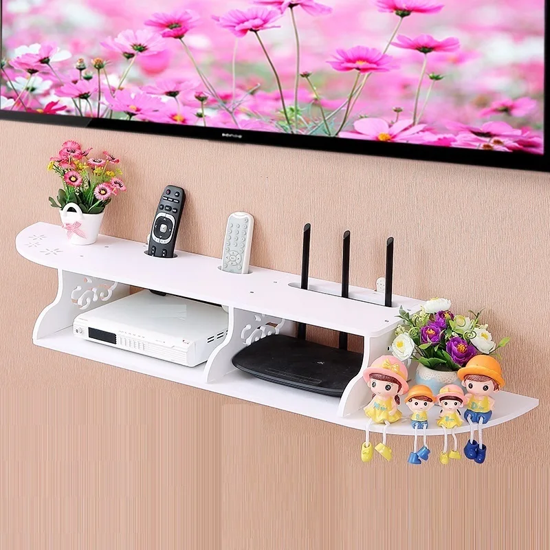 Беспроводной Европейский роутер для гостиной Настенный декор WIFI стеллаж