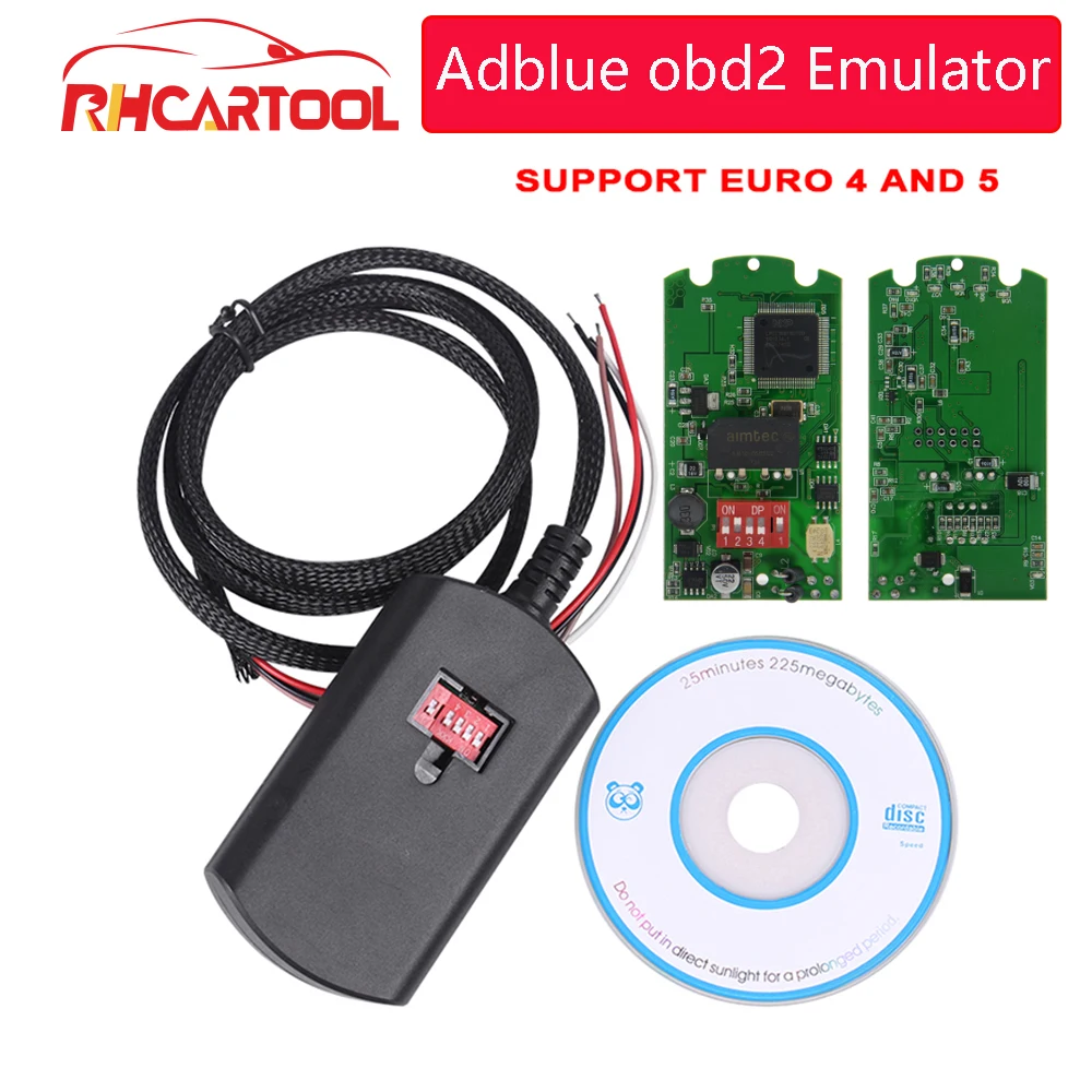 5/10 шт. OBD2 диагностический инструмент AdBlue Эмулятор 9 в 1 для SCANIA IVECO RENAULT CUMMINS полный