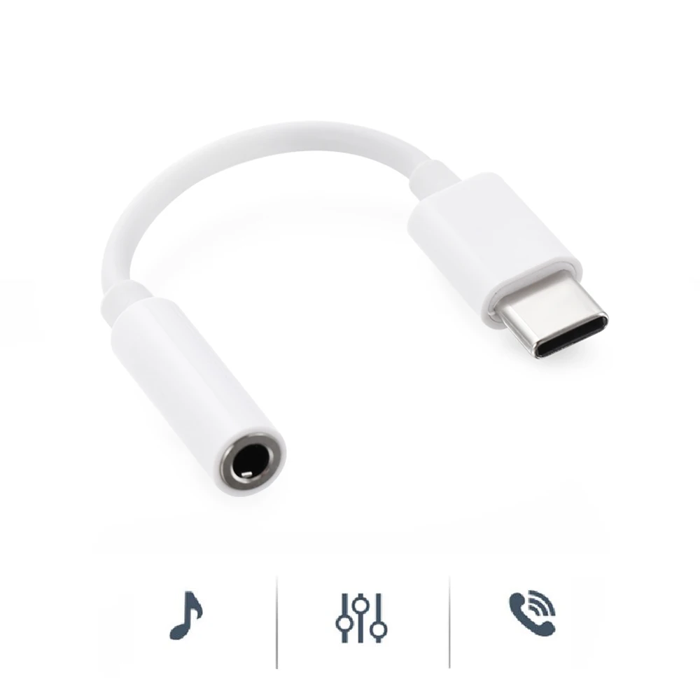 Аудиокабель-адаптер с разъемом USB Type-C на 3 5 мм для наушников конвертер Xiaomi Mi 8 SE Mi6