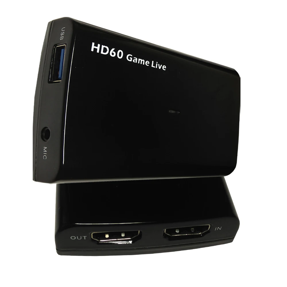 

EzCAP266 UVC USB3.0 HDMI видео Аудио Захват, конвертировать HDMI1.4 в USB3.0 с микрофоном Поддержка 4K 30P HDMI вход/выход для PS4 Xbox