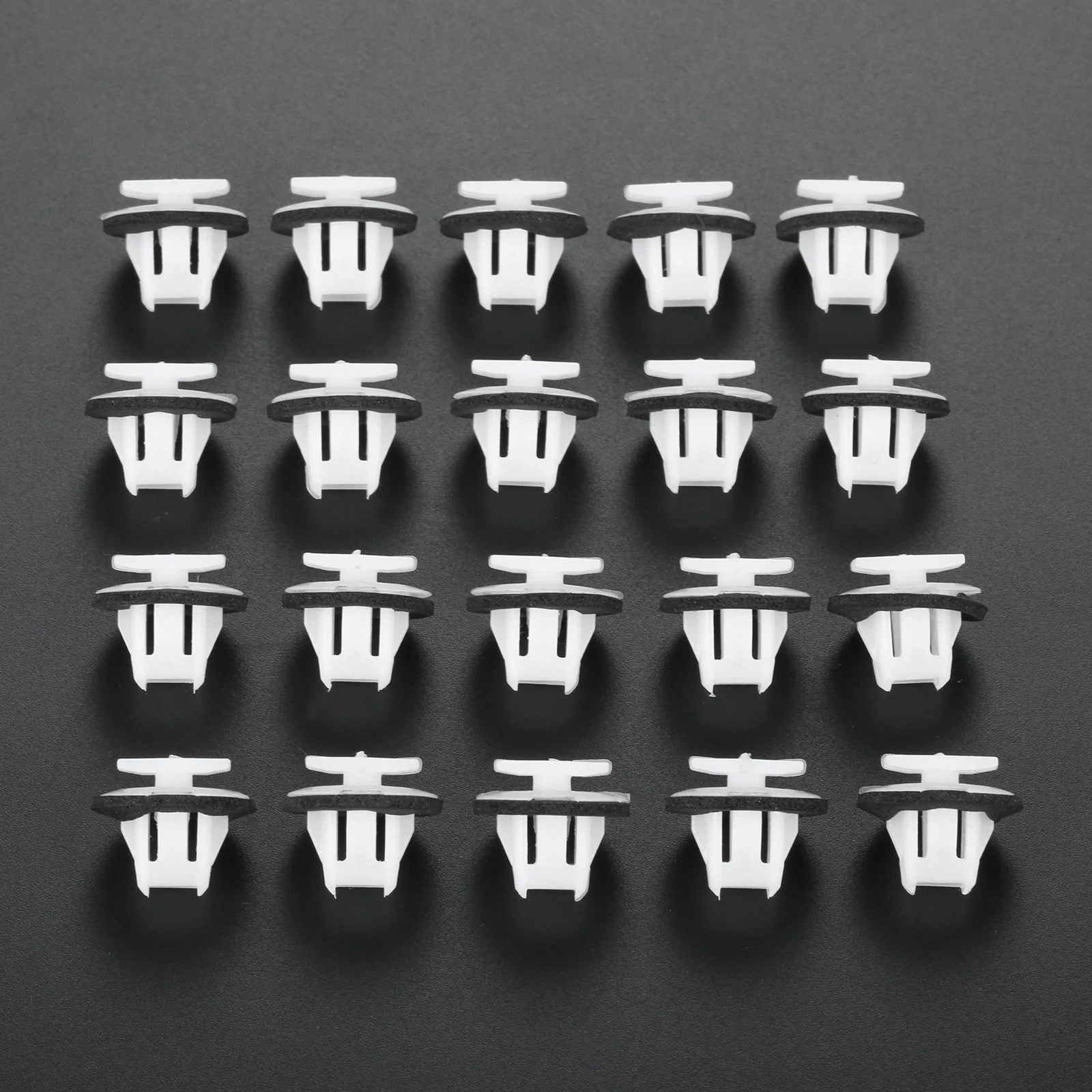 

Автомобильные заклепки из АБС-пластика, зажимы для автомобильной арки колеса, зажимы для отделки подходят для Nissan Juke & X-Trail T31, автомобильные ...