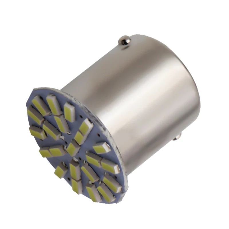 50 шт. BA15S P21W 1156 BAY15D 1157 T20 7440 7443 22 светодиодов SMD Автомобильные задние боковые
