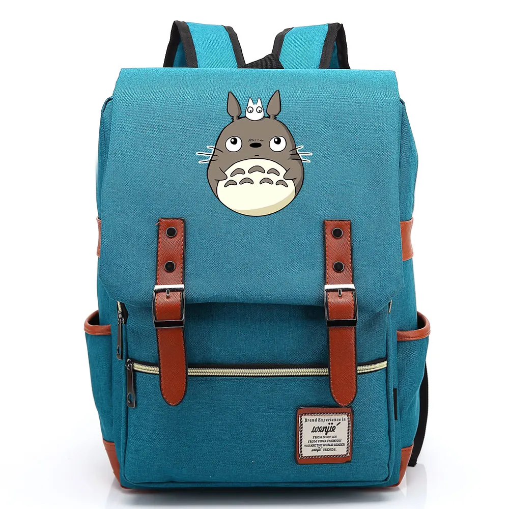 

B2502 Fashionable And Lovely Totoro Buckle Children School bag Teenagers Student Schoolbags Women Bagpack Men Backpack