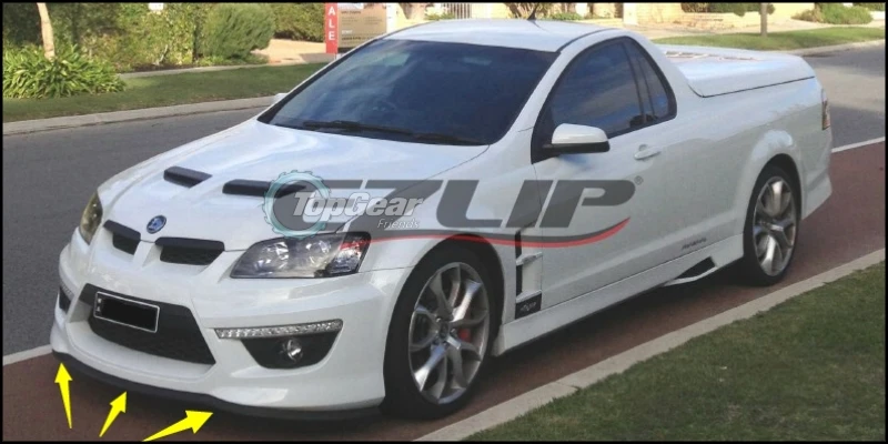For Holden Ute Bumper Lip Deflector Lips Top Gear Shop Front Skirt Spoiler Car Tuning / TOPGEAR Body Kit Strip | Автомобили и