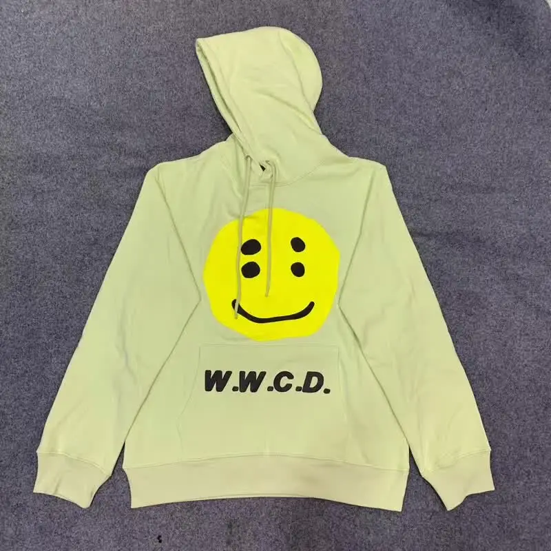 Новые толстовки CPFM.XYZ W.W.C.D. Толстовка Мужская/женская с 3D принтом утепленная