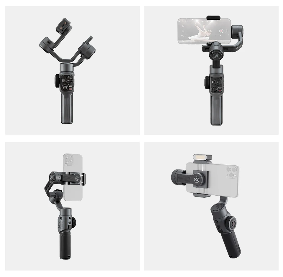zhiyun smooth 5 3 axis smartphone handheld gimbal stabilizer for iphone 13 pro max 12 11 xs samsung s20 huawei oppo vs smooth 4 free global shipping