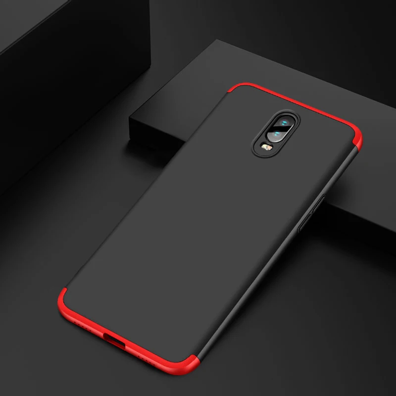 Чехол для Oneplus 6 T 360 One Plus 5 градусов полный Жесткий Oneplus6 противоударный чехол со