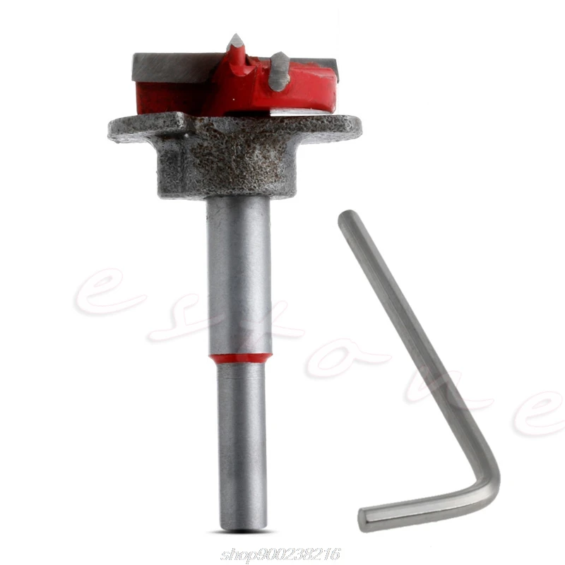 

35MM Carbide Tipped Hinge Cutter Boring Locating Drill Wood Hole + Hex Wrench M17 21 Dropshipping