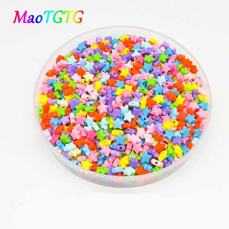 100 шт./лот акриловые бусины для изготовления ювелирных изделий DIY ожерелье