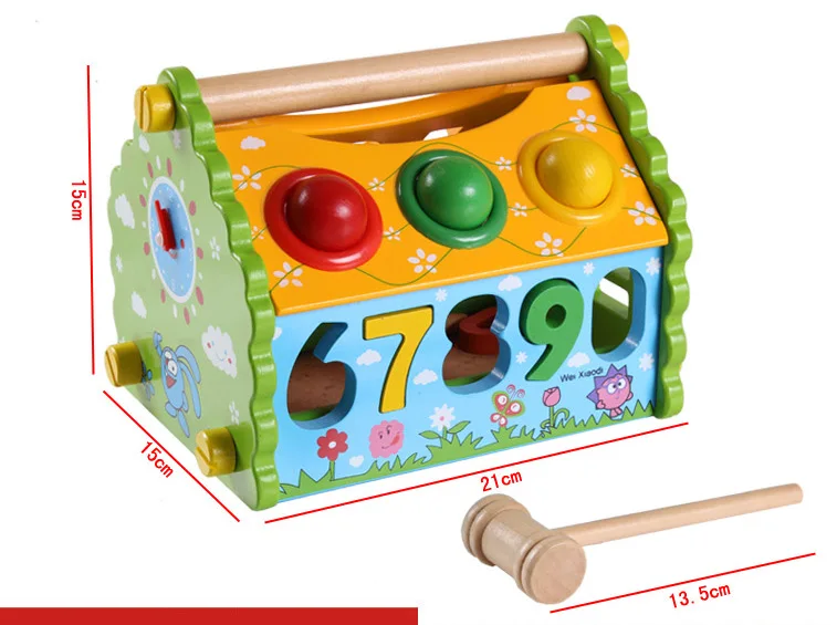 Бесплатная доставка Деревянный многофункциональный дом демонтаж мудрость