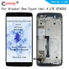 Для Alcatel One Touch Idol 4 LTE 6055 6055B 6055Y 6055I 6055K 6055H ЖК-дисплей сенсорный экран дигитайзер с рамкой в сборе LCD s