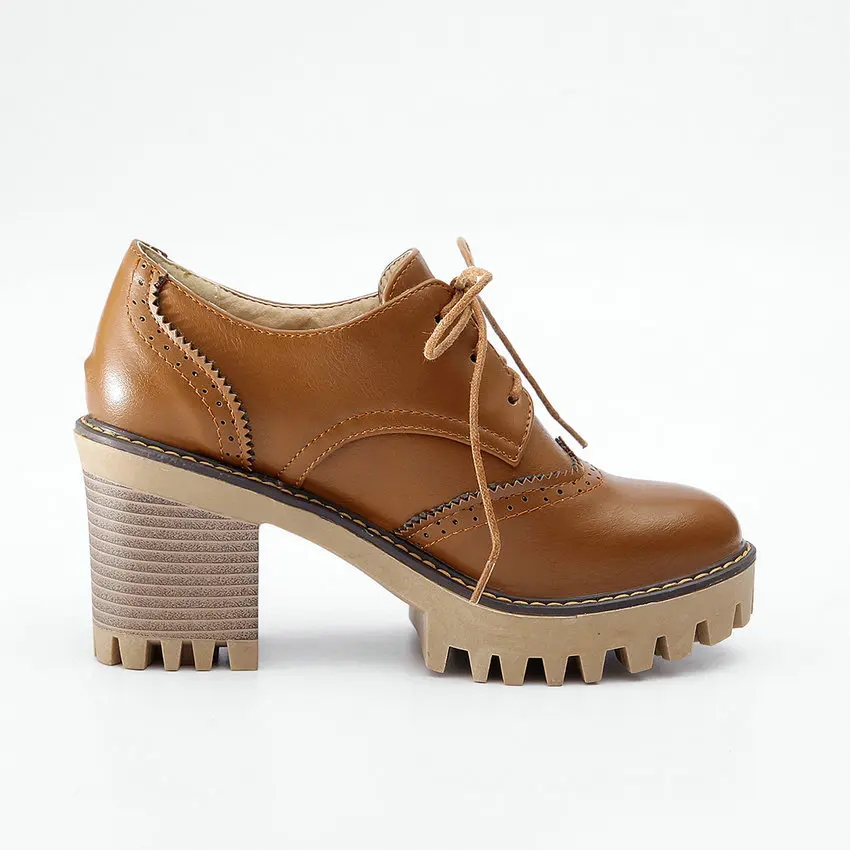 Женские туфли лодочки в западном стиле QUTAA черные повседневные из искусственной