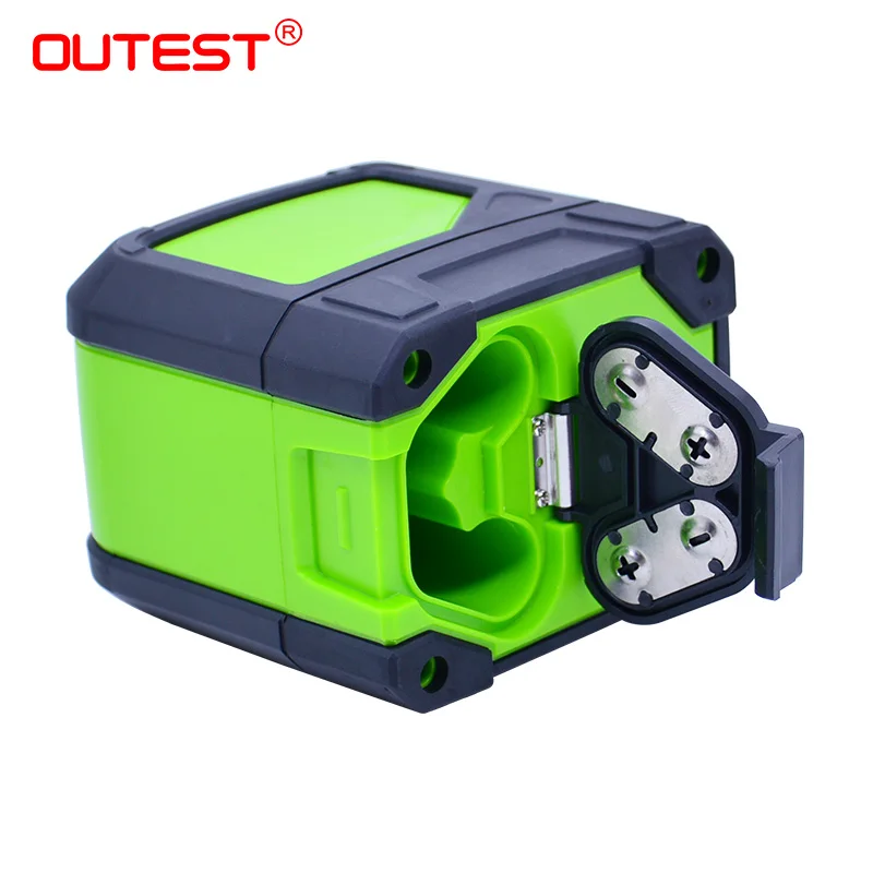 Лазерный уровень OUTEST 5 линий 3d лазер с перекрестными линиями красный луч