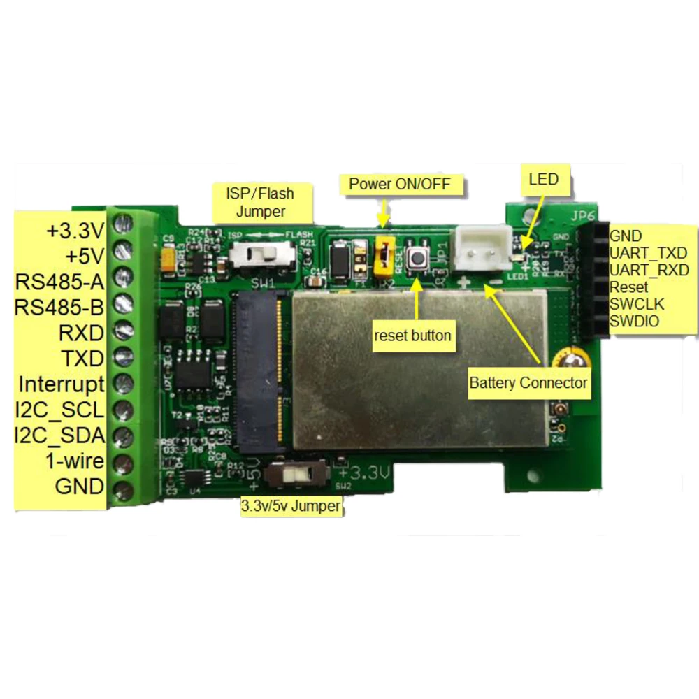 RS485-BL LoRaWAN IoT UART To LoRaWAN Converter IP67 Waterproof Low Power Consumption V1.0.3 Class A 3.3/5V UART Interface enlarge