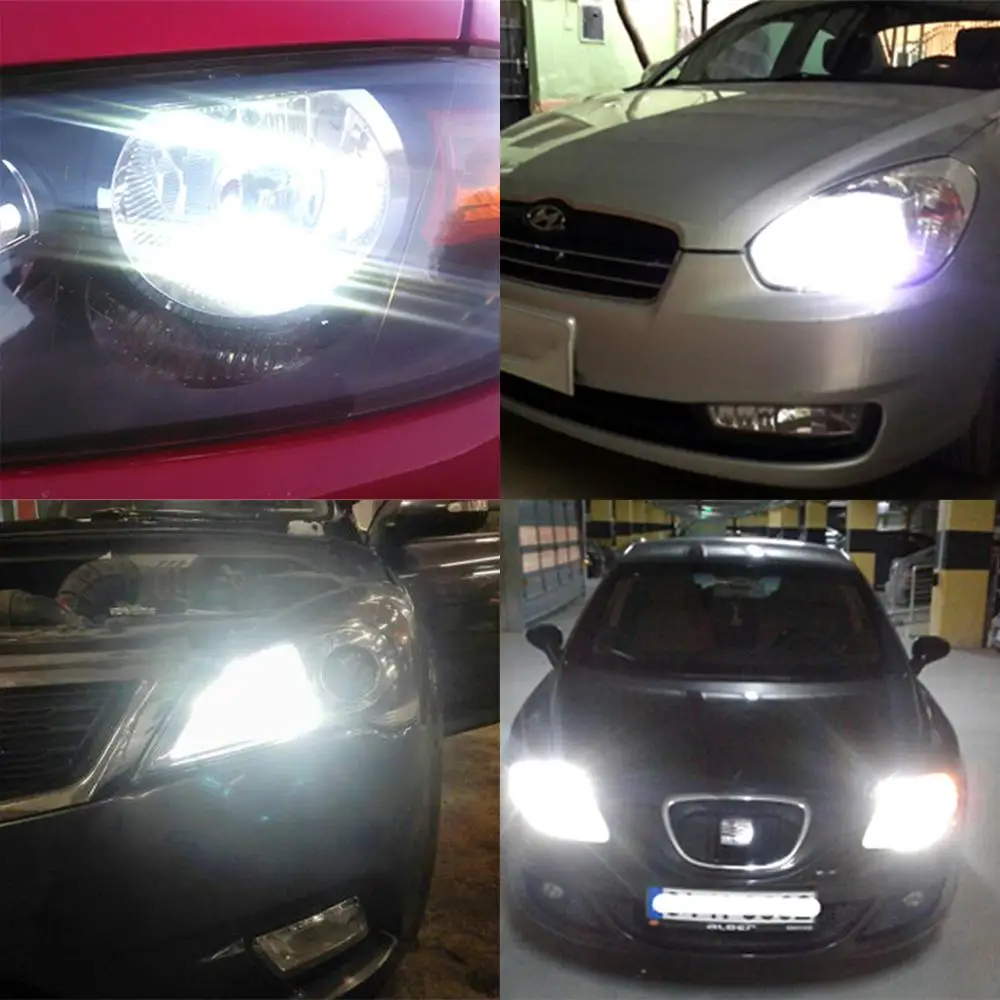 Автомобильные автомобильные мотоциклетные светодиодные противотуманные фары H7