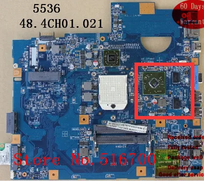 Хорошее качество 48.4CH01.021 для материнской платы ноутбука Acer 5536 5536G 08252-2 Мб памяти