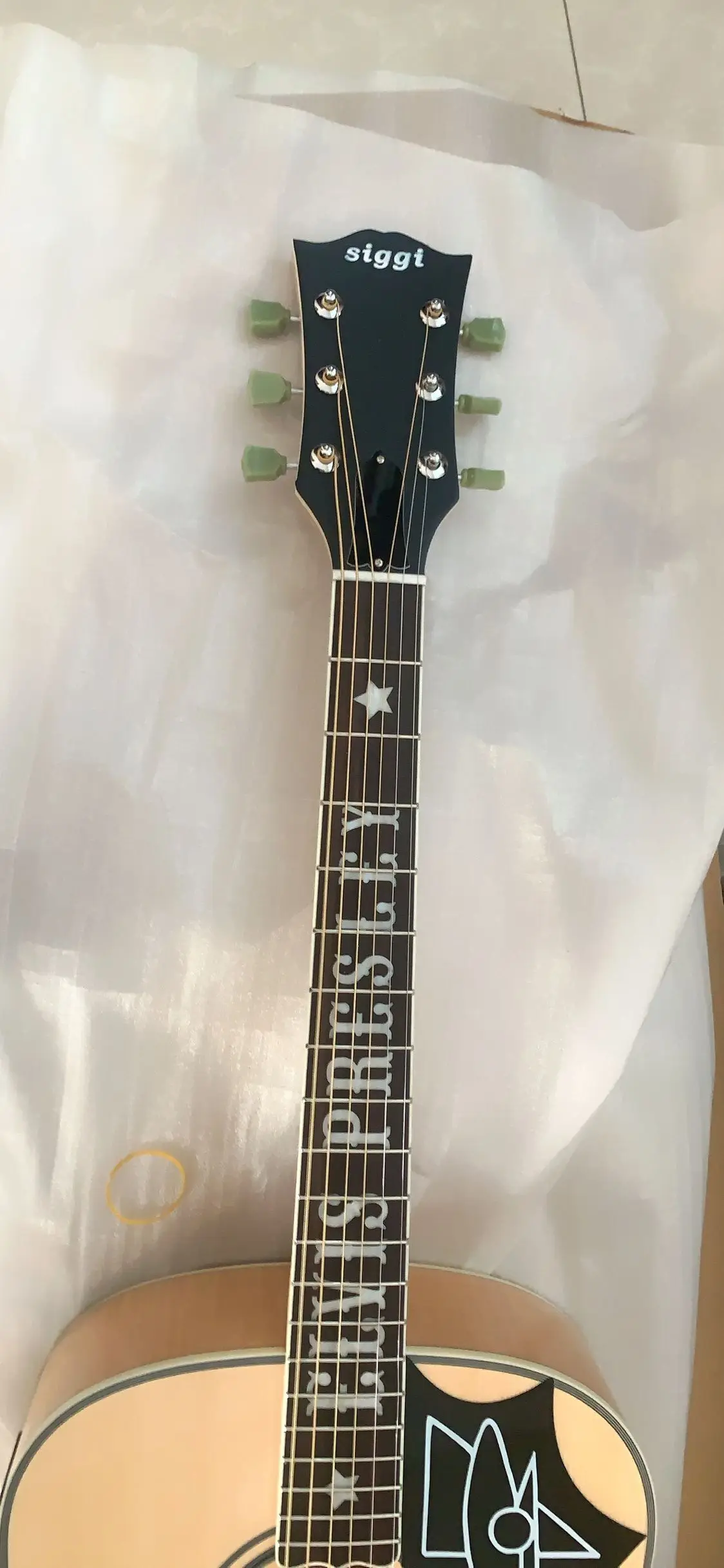 В наличии Китай Гитары Заводская Новый J200 естественный цвет акустической гитары