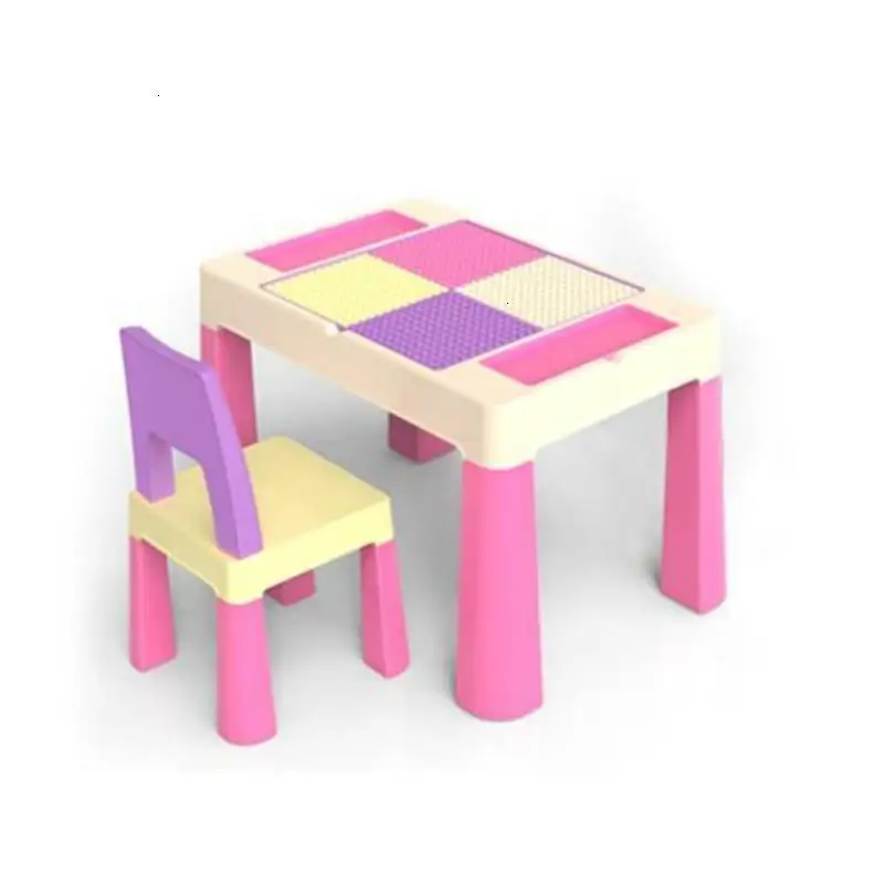 Детский стул и стол Tavolino Y Silla Infantil Детская игра детский сад |