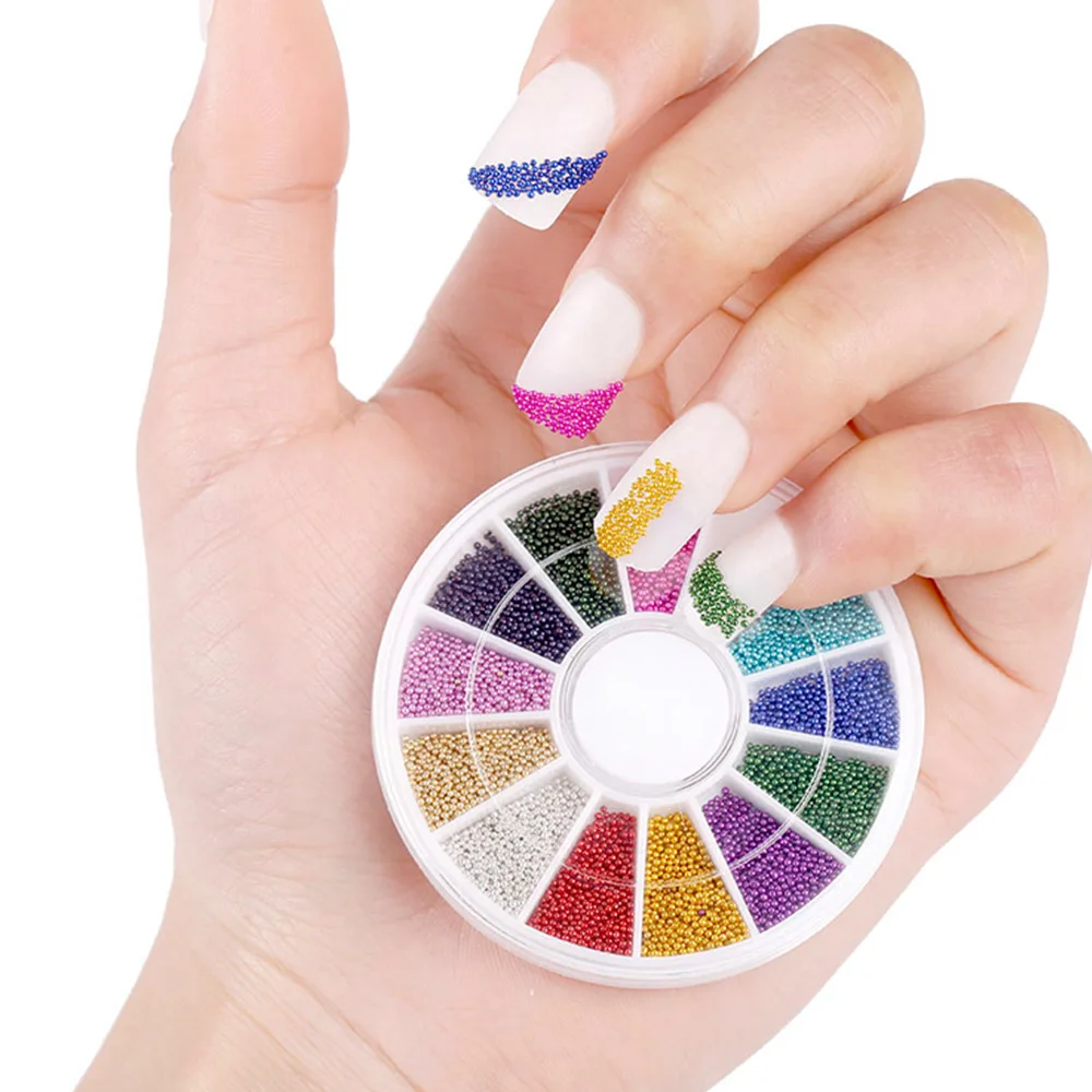 1 коробка 12 цветов инструменты для нейл арта цветные дизайнерские Волшебные