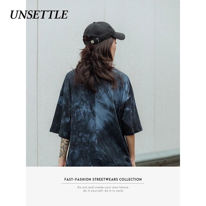 UNSETTLE Harajuku футболка с забавным принтом Японская уличная одежда хип-хоп