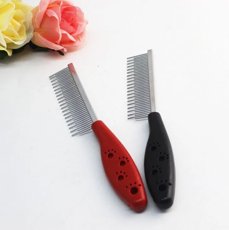 

Cat Grooming Tool Hair Removal Brush Comb For Dogs Trimmer Grooming Comb Brush Comb Rake Hair Shedding Flea For Pet Cat Dog