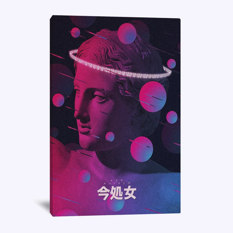 

Modern Canvas Painting Figure Statue Planet Modular Picture Nordic Home Wall Decor Prints Poster Wall Decor Cuadros Living Room