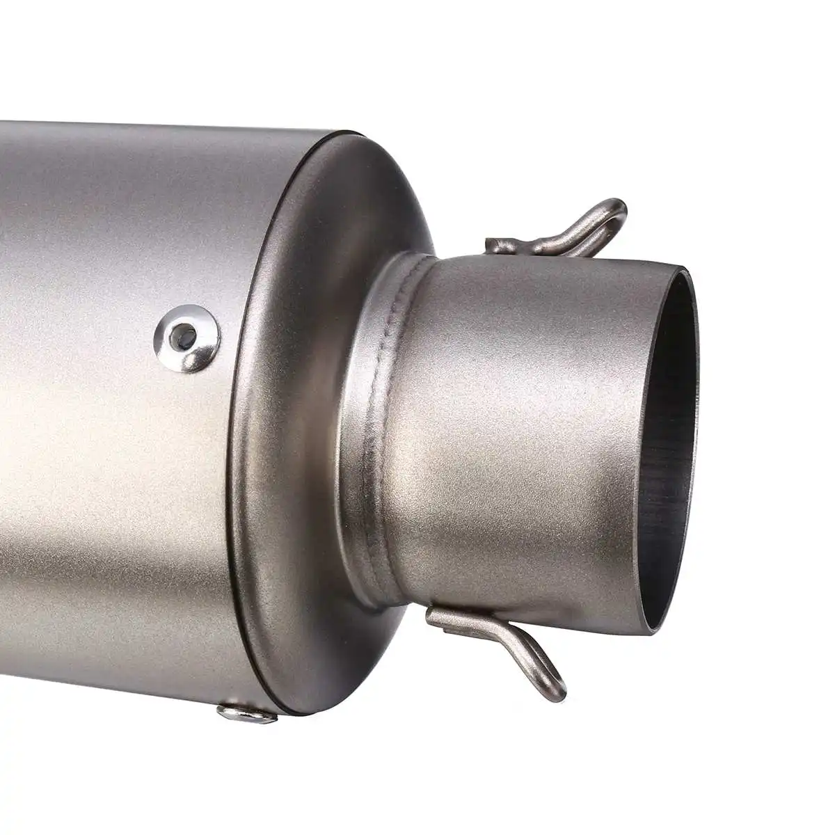 Универсальный глушитель выхлопной трубы из нержавеющей стали для скутера