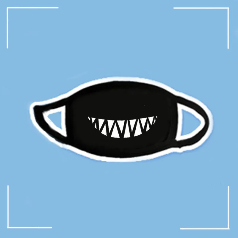 Горячая Милая мультяшная мордочка маска Антибактериальная унисекс Пылезащитная зимняя теплая маска для рта Мульти Стиль Анти-пыль хлопок лицевая защитная