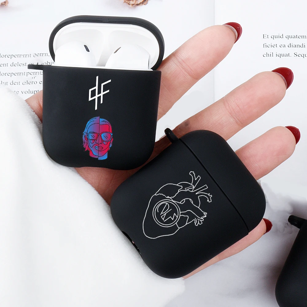 

Мягкий милый матовый черный чехол для наушников Apple airpods чехол Pro PNL Rapper Peace N Loves Two frрес чехол для наушников Аксессуары