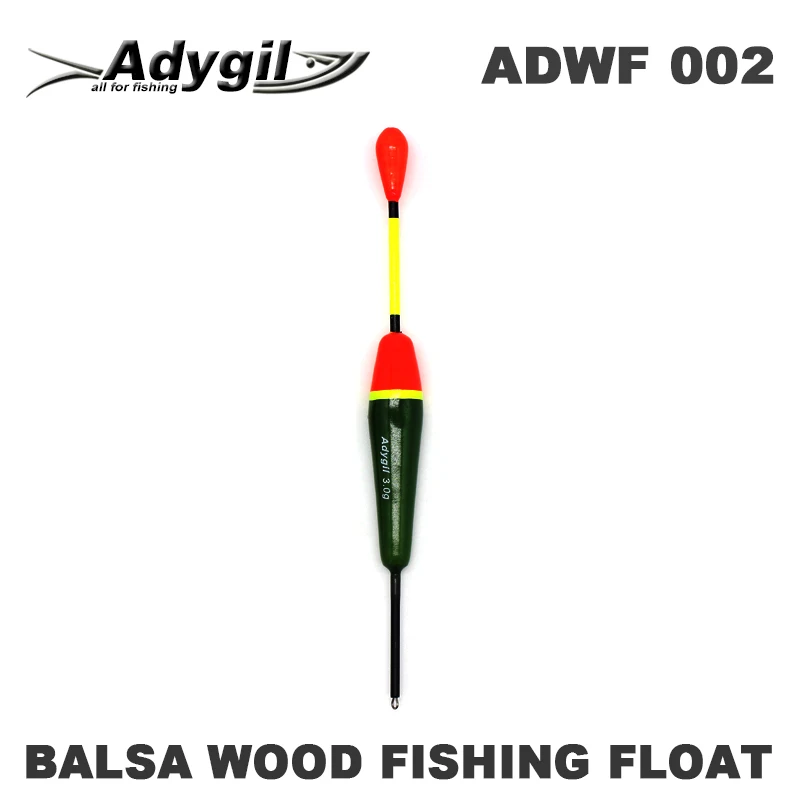 Деревянный Поплавок для рыбалки adyгил Balsa ADWF 002 190 мм поплавок 3g 6 шт./лот | Спорт и