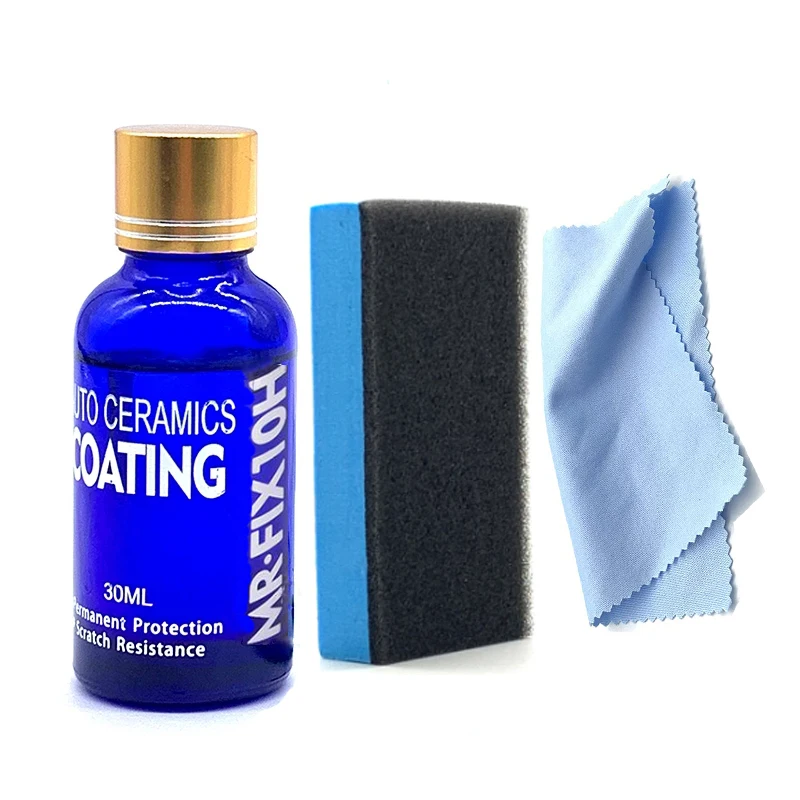 

30ml 10H Anti-Scratch Auto Ceramic Glass Coat Liquid Hydrophobic Paint Care Polish Super Detailing Coating For Car Accessories
