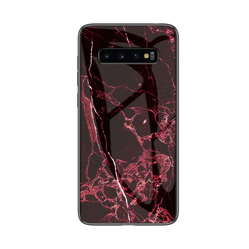 Чехлы для телефонов применяются к samsung galaxy s8 s9 s10 plus s10e note10 pro tpu закаленное стекло