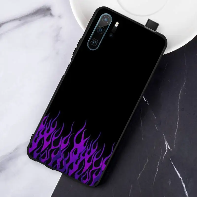 

Flame pattern Phone Cases For Huawei honor Mate P 10 20 30 40 Pro 10i 9 10 20 8 x Lite