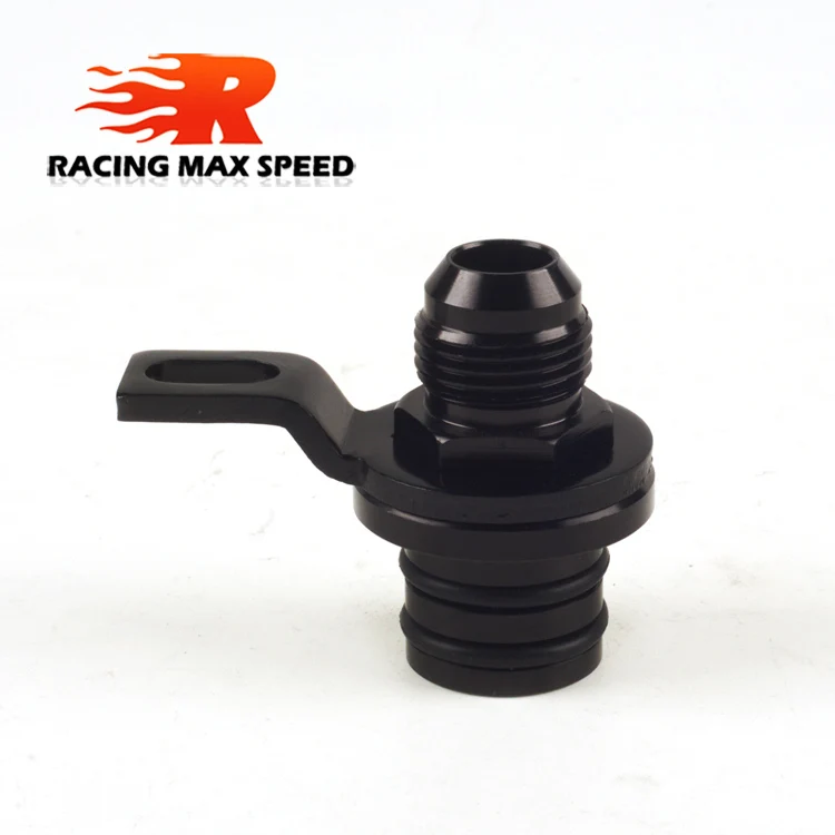 Новинка черные фитинги блок адаптер дышащие в 10AN для Honda Acura D Series D16|an fittings black|adapter