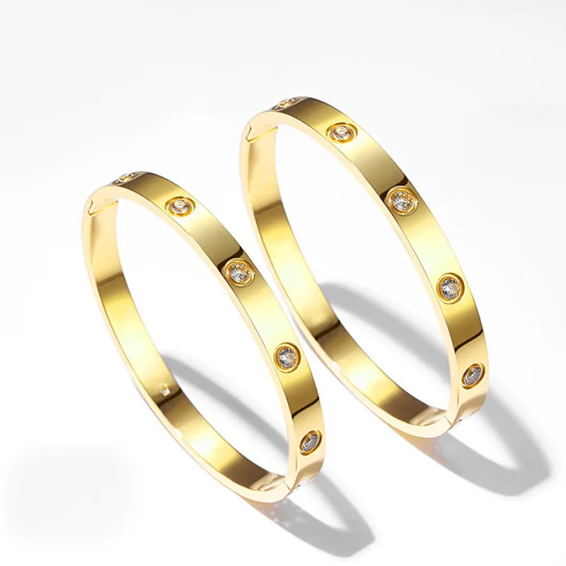 OUFEI браслеты из нержавеющей стали для женщин браслет розового золота женские с