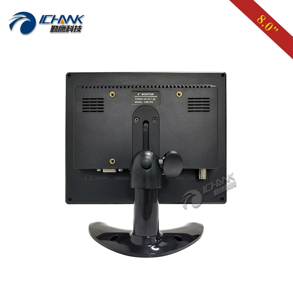 ZB080JN-262/8 дюймов 1024x768 4:3 портативный небольшой размер AV BNC HDMI VGA промышленный Медицинский микроскоп ПК монитор ЖК-экран