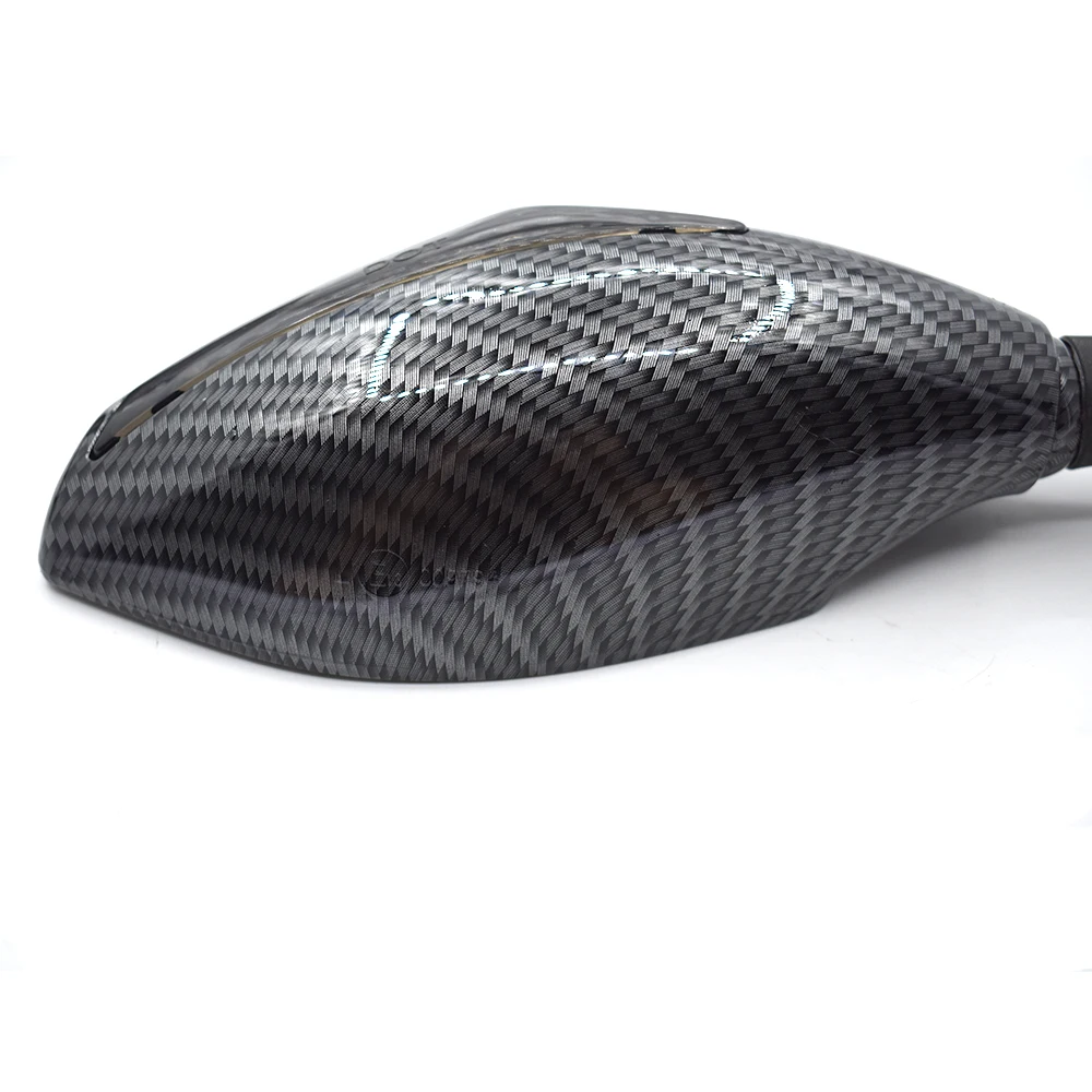 Универсальный мотоцикл заднего вида боковое Крыло зеркала w/Светодиодный