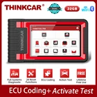 THINKCAR THINKTool PD8 Профессиональный сканер OBD2 34, сброс кодирования ЭБУ, тест действия, полный диагностический инструмент системы с THINKTPMS G1