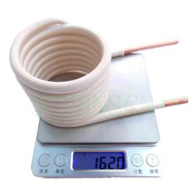 Индукционная нагревательная катушка ZVS медная трубка высокочастотная печь с