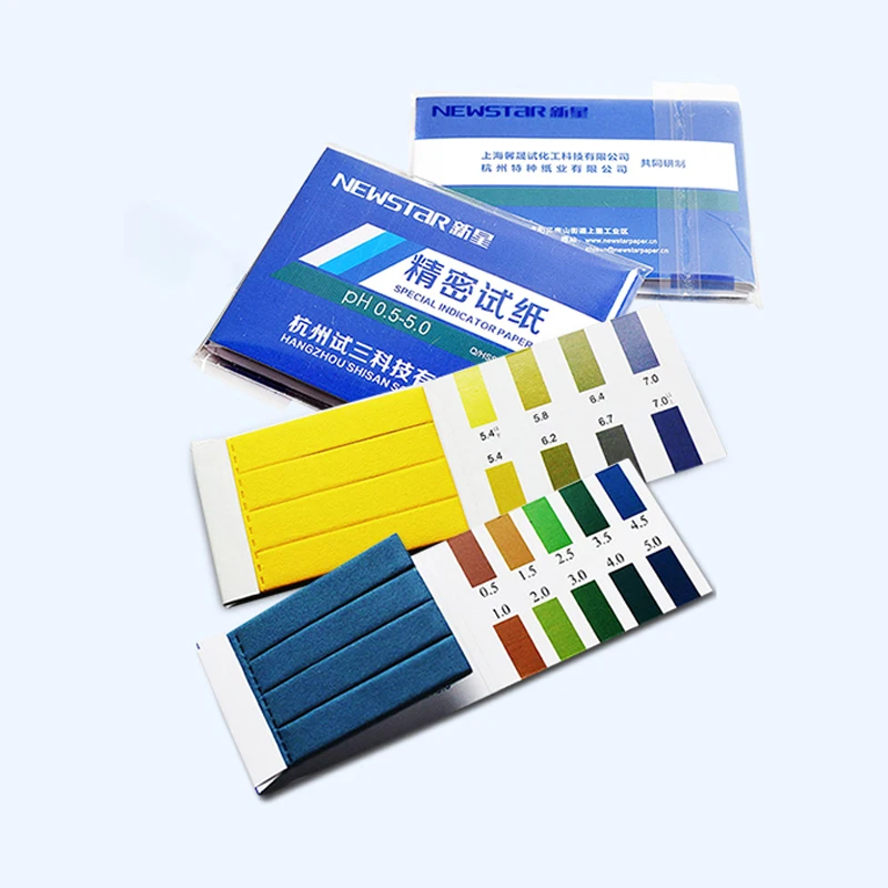 

20 books/Pack Precision Short Range pH Paper Labotatory Acid and Alkaline pH Test Paper