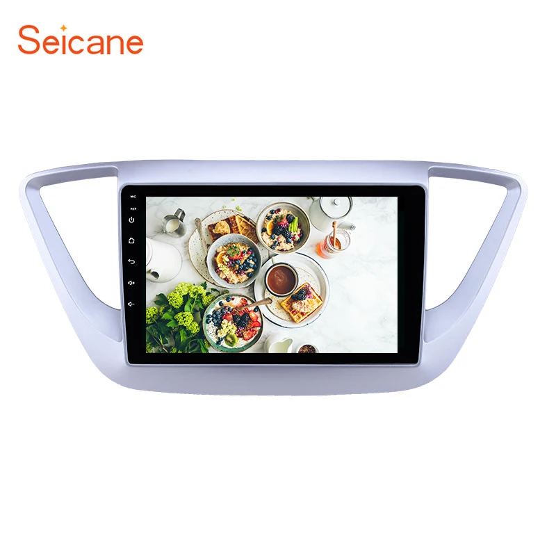Автомобильный мультимедийный плеер Seicane 2Din Android 8 1 9 дюймов GPS для Hyundai Verna 2016 с Wi Fi