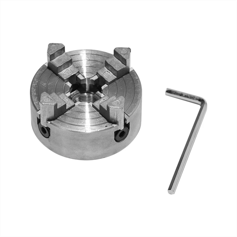 1 шт. 4 нижними зажимами Z011A для металлический токарный мини станок M12x1mm резьбовой