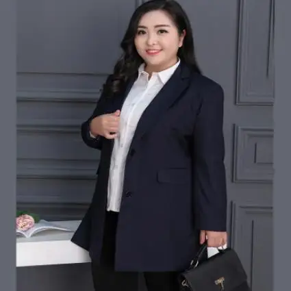 Женский офисный Блейзер элегантный черный блейзер для офиса и работы