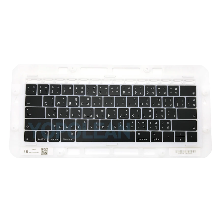Thailand Original Thai TH Keyboard keycap колпачки для ключей Macbook Pro Retina 13 &quotA1706 15&quot A1707 Late 2016 Mid 2017 |